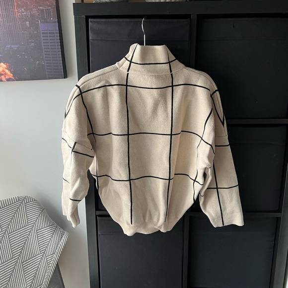 Chicwish Beige Mock Neck Chunky Sweater - Picture 3 of 6